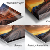 Red Rocks Print, Sunrise Colorado Landscape Fine Art, Special Ed.
