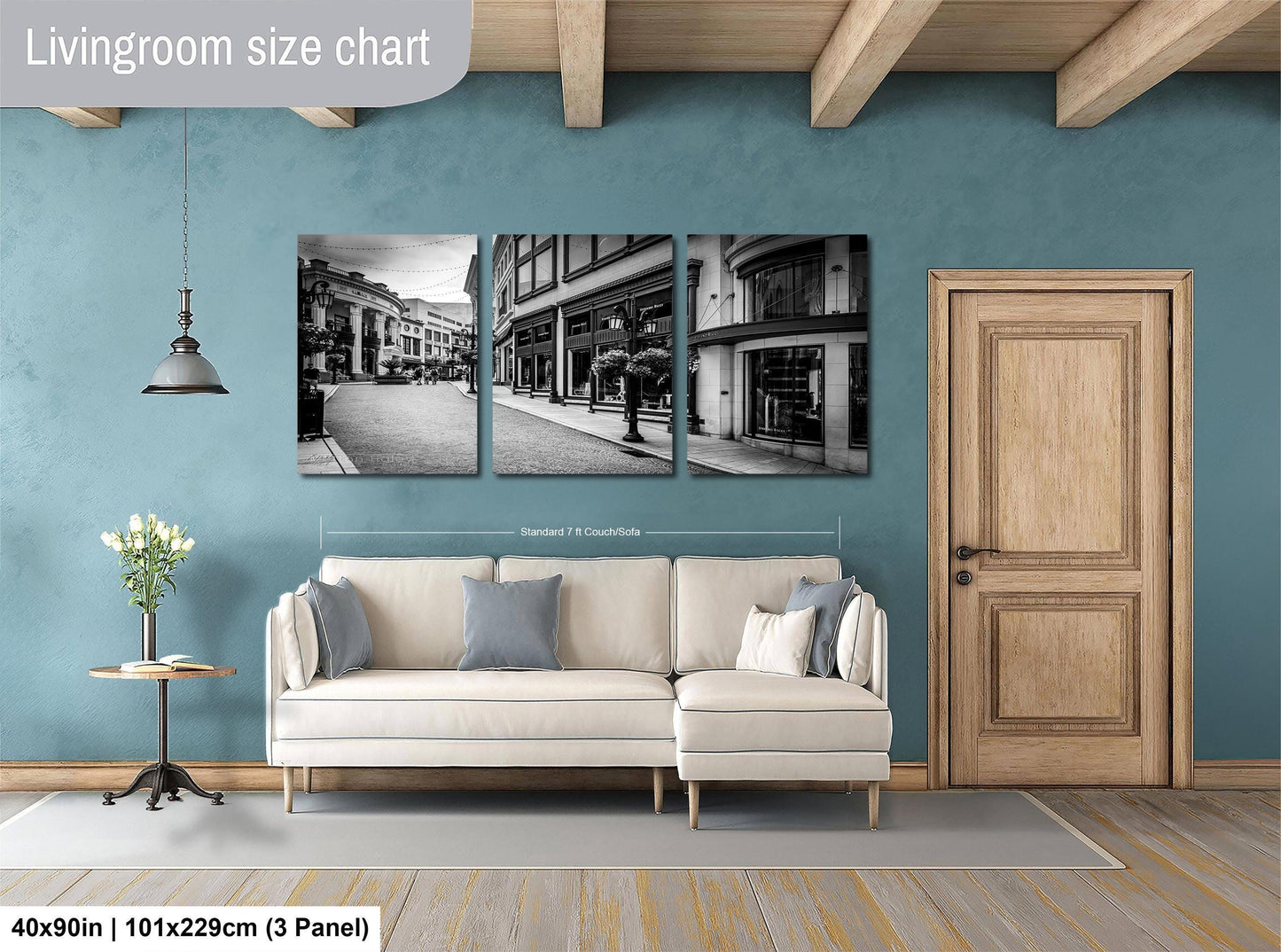 Rodeo Drive Photography Print - Luxurious Wall Art | Glamorous LA Shopping Scene