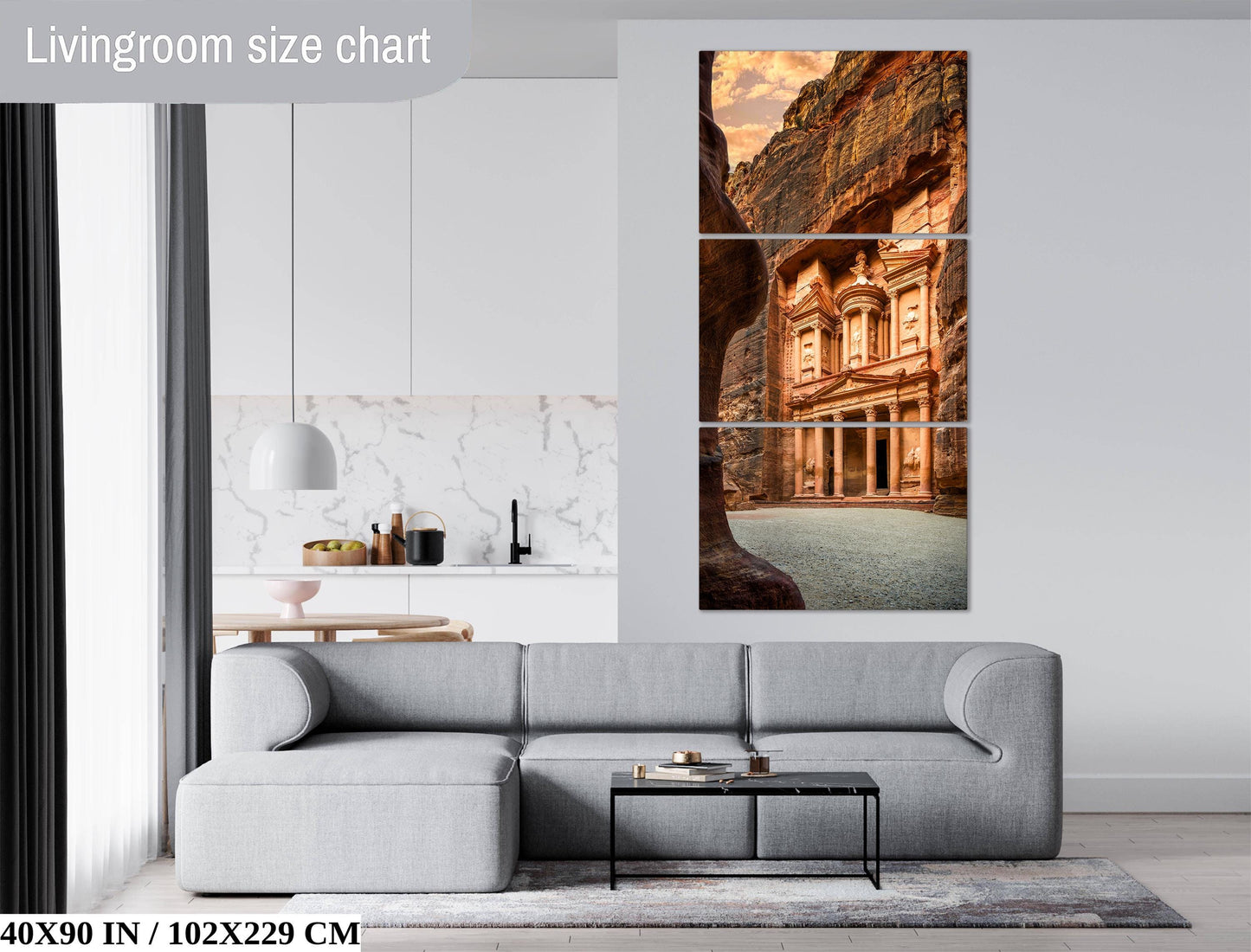 Petra Sunrise Print – Desert Fine Art Photography | Rose City Wall Art