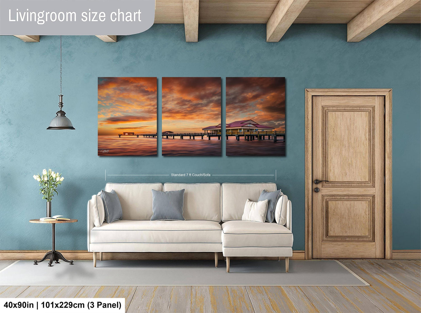 Clearwater Beach aerial photo, Florida pier wall art, sunset over Gulf of Mexico, Tampa Bay drone print, coastal home decor photography, aerial view Clearwater Pier, Florida sunset wall hanging, Gulf Coast pier artwork, Clearwater sunset photograph, drone photo of Pier 60 at dusk, ocean landscape fine art print, Florida seascape wall decor