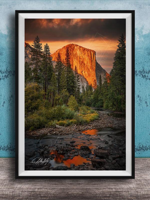 Yosemite Wall Decor – El Capitan Print on Premium Photo Paper | Scenic Landscape Art