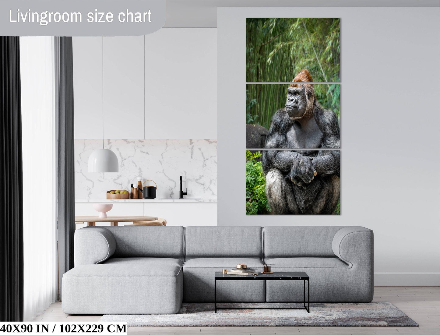 gorilla photography, silverback wall art, uganda jungle print, wildlife fine art, african nature decor, primate photo art, rainforest wall decor, safari home artwork, jungle wildlife print, gorilla portrait art, bwindi forest photo, african wilderness decor, nature lover gift, travel wall art, exotic wildlife image