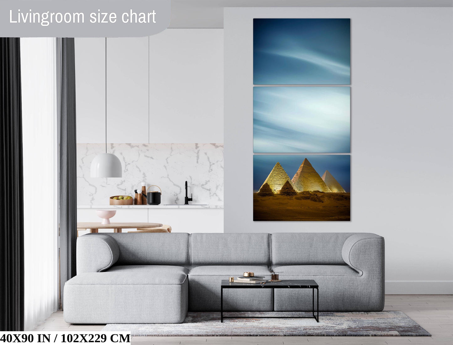 Giza Pyramids Sunset Print – Fine Art Photography | Collector Edition