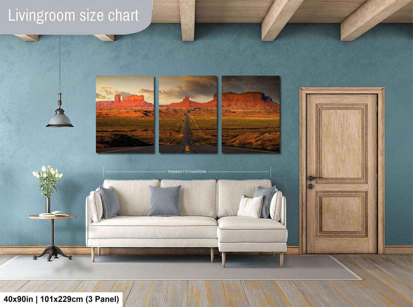 Monument Valley Print – Forest Gump Point Desert Landscape Photo | Southwestern Art