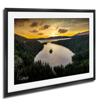Serene Mountain Landscape | Fine Art Landscape Print - Calming Nature Wall Art