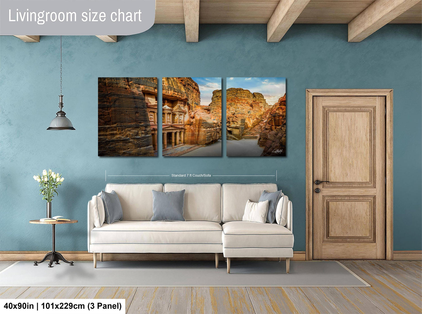 Petra Sunrise Print – Desert Fine Art Photography | Rose City Wall Art