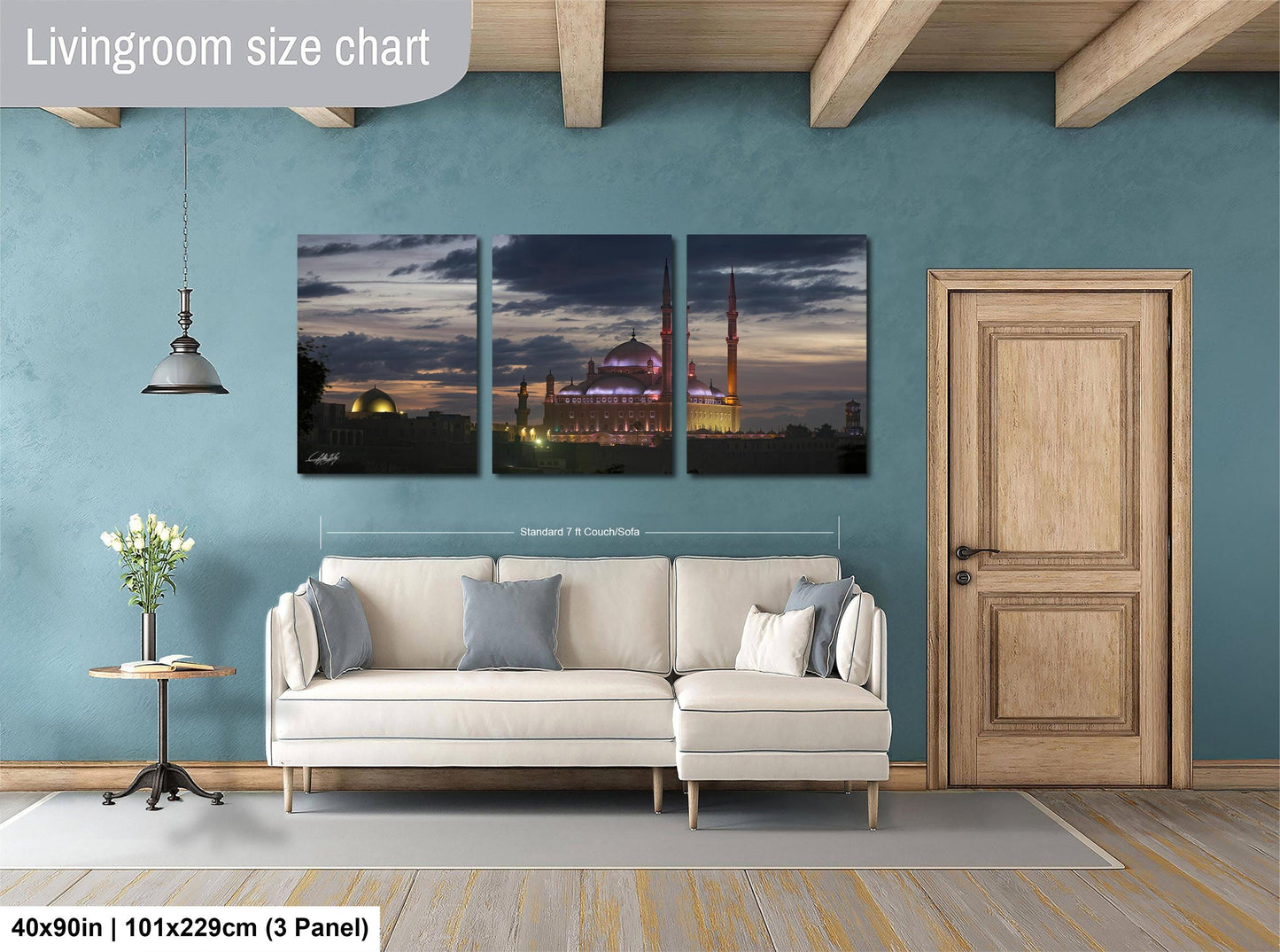 Citadel of Cairo Art - Muhammad Ali Mosque Print | Cairo Sunset Wall Art