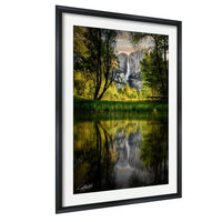 Yosemite National Park Print - Merced River Landscape | Sunrise Colors Artwork