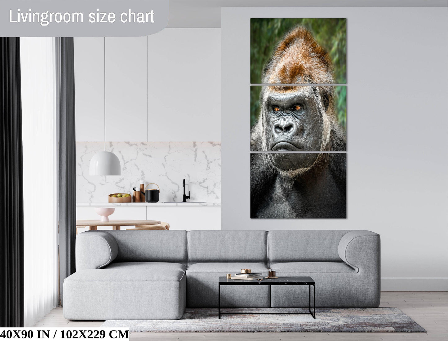 Gorilla Wall Art | Jungle Scene Print - Bwindi Forest Special Edition Fine Art