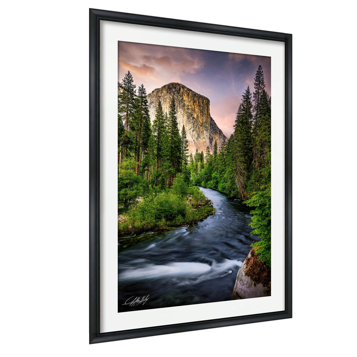 El Capitan Yosemite Print – Scenic Nature Artwork | Merced River Photo Wall Decor