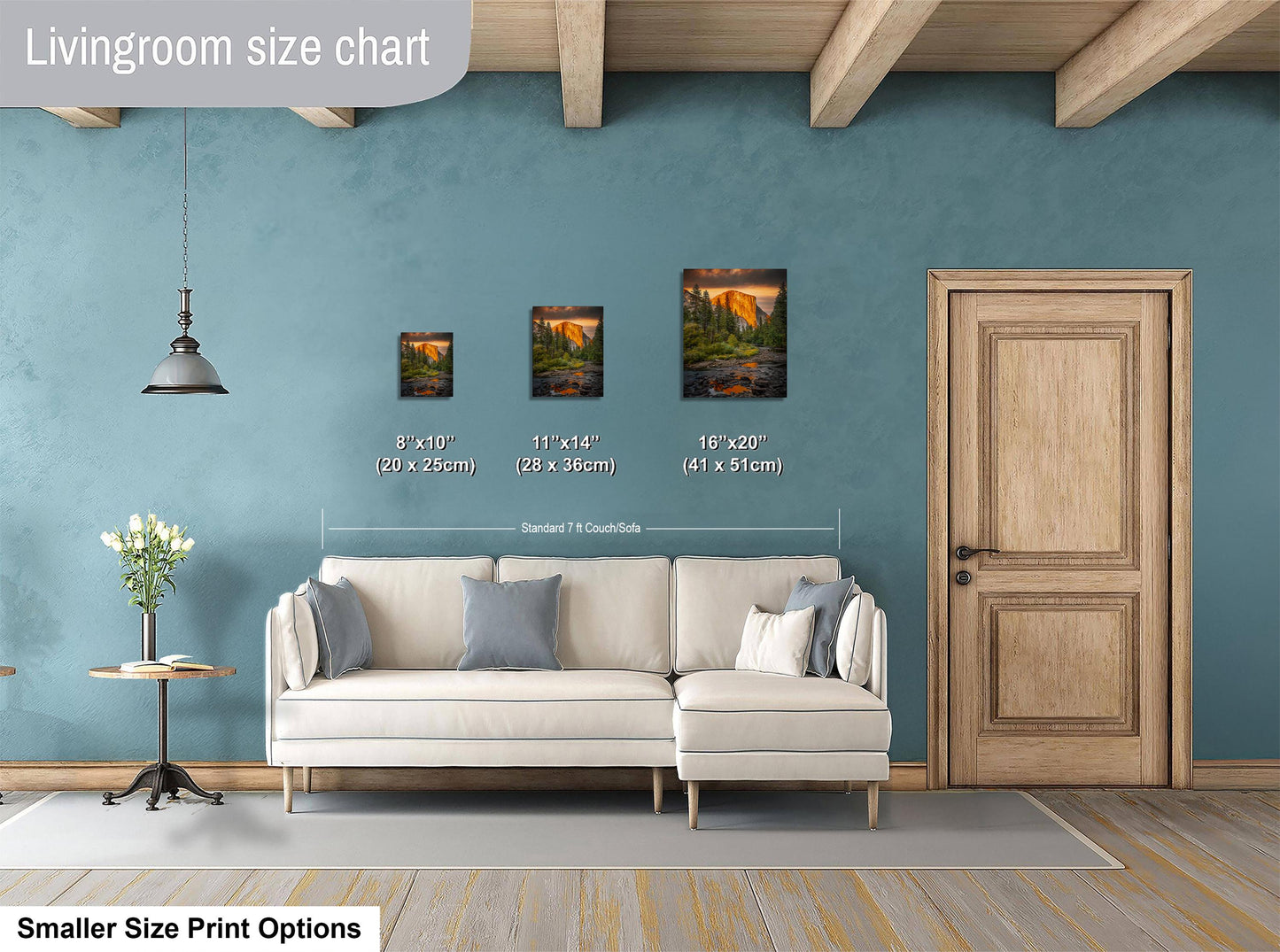 Yosemite Wall Decor – El Capitan Print on Premium Photo Paper | Scenic Landscape Art