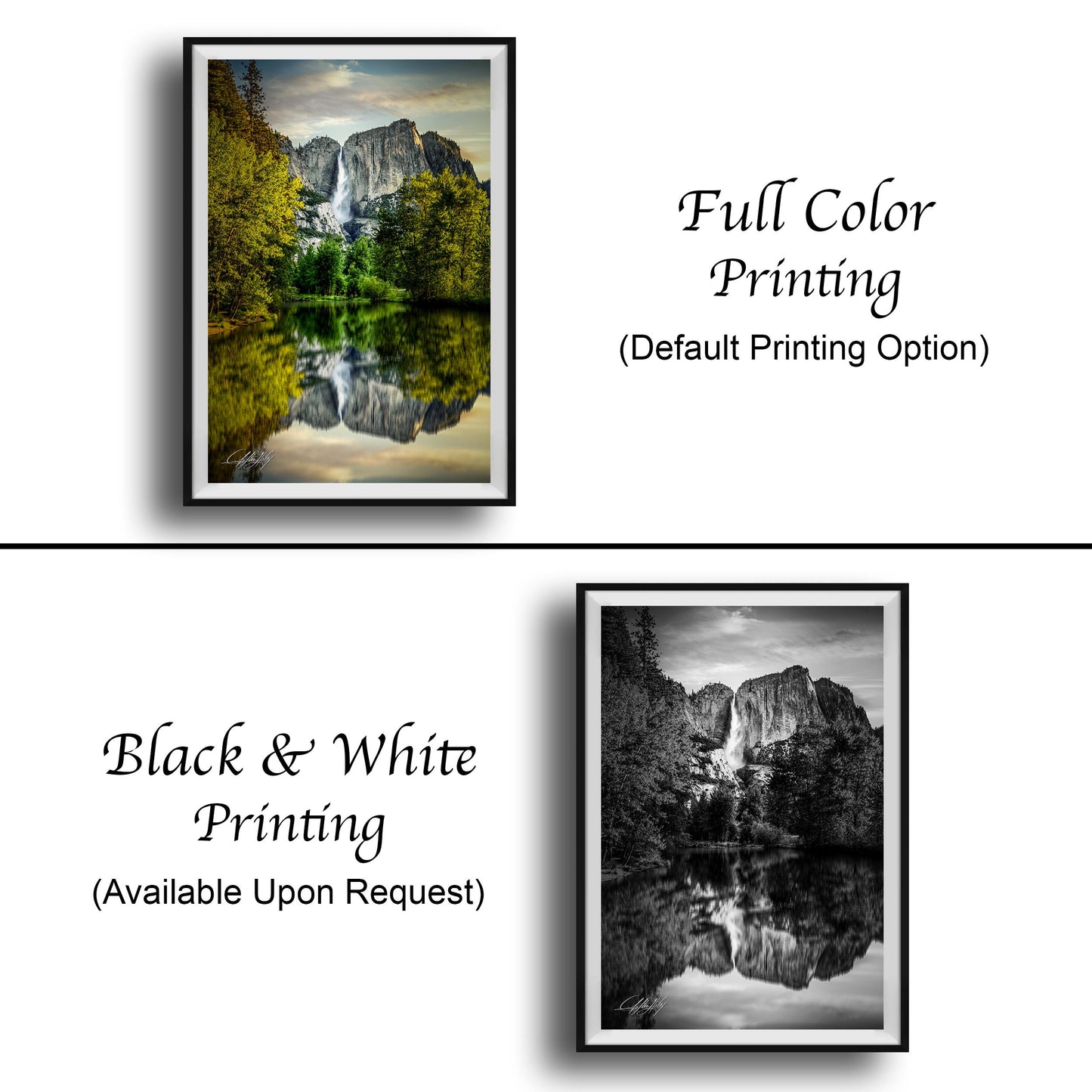 Yosemite Wall Art – Scenic Landscape Print Featuring Merced River Photo
