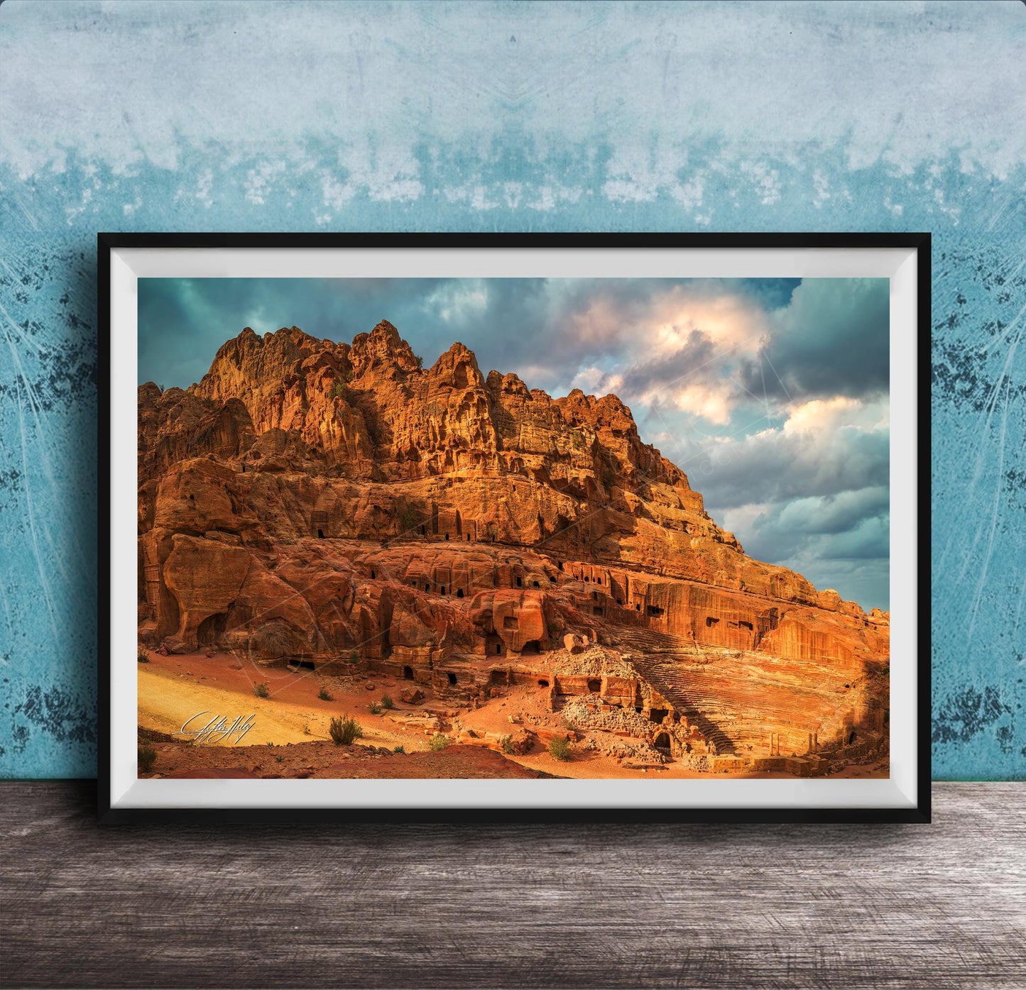 Petra Sunrise Print – Desert Fine Art | Rose City Photography Wall Art