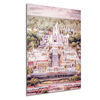 Capture the magic of Orlando’s “Happiest Place on Earth” with this breathtaking sunset photograph of the Princess Castle and Main Street, USA, taken from above. Every detail, from the glowing spires to the warmly lit streets, evokes the timeless charm and wonder of Disney World. Navigating drone restrictions and capturing this view was no small feat, but the result is a piece of art that preserves the enchantment of a perfect evening in the magical kingdom.