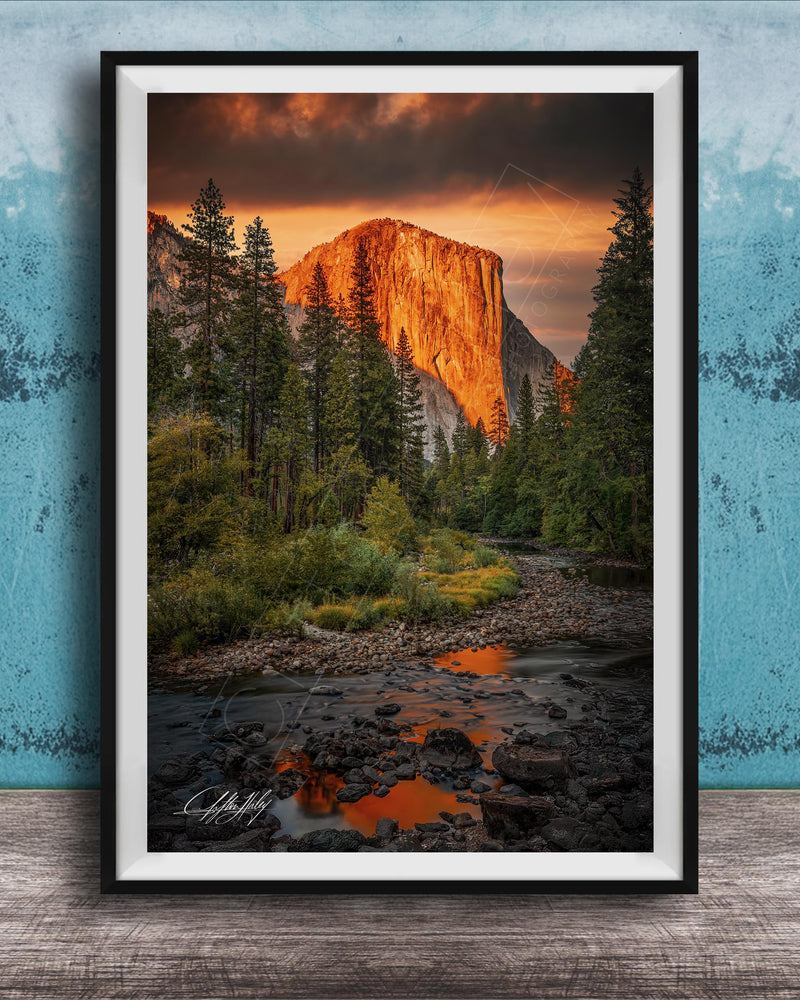 Yosemite Wall Decor – El Capitan Print on Premium Photo Paper | Scenic Landscape Art