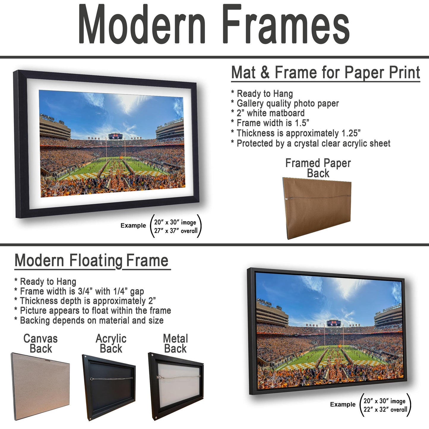 a picture of a football stadium with a picture of the field