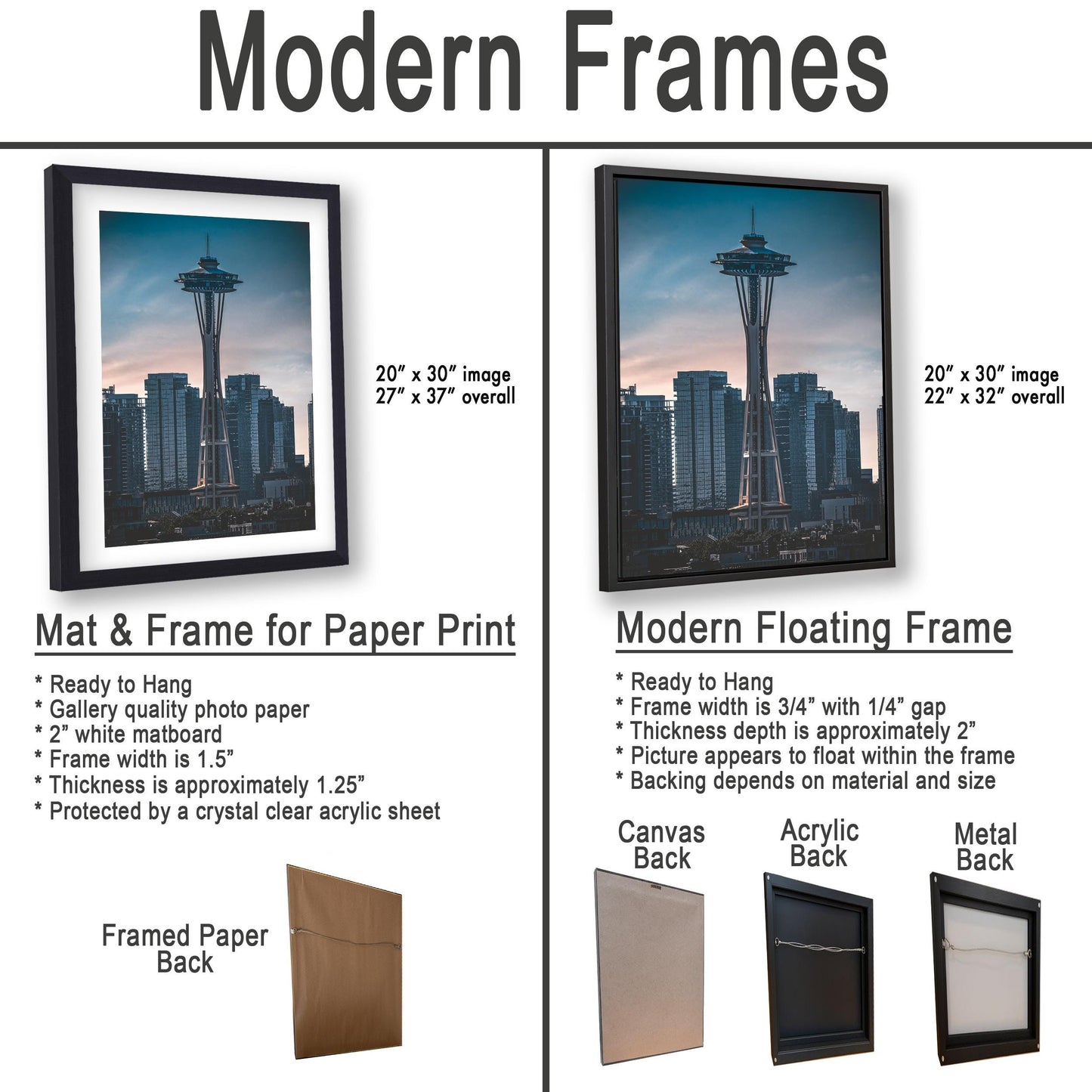 a picture of a picture of a space needle and a picture of a space needle