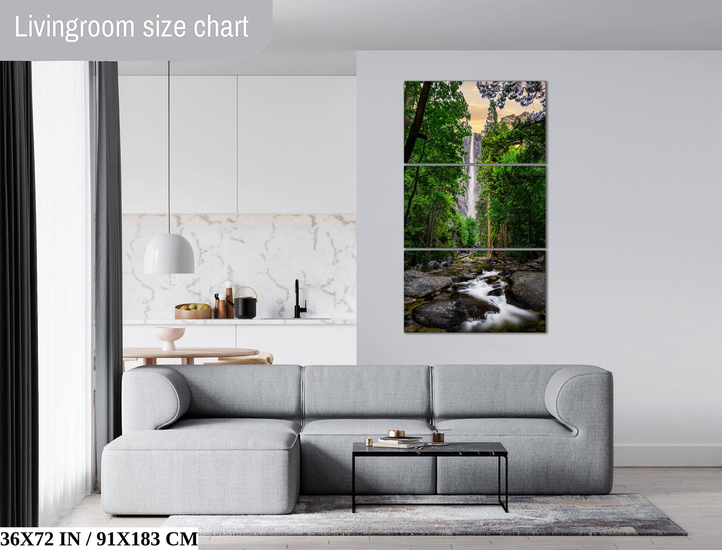 Bridal Veil Falls Art Print – Utah Waterfall Wall Art | Provo Canyon Landscape Photo
