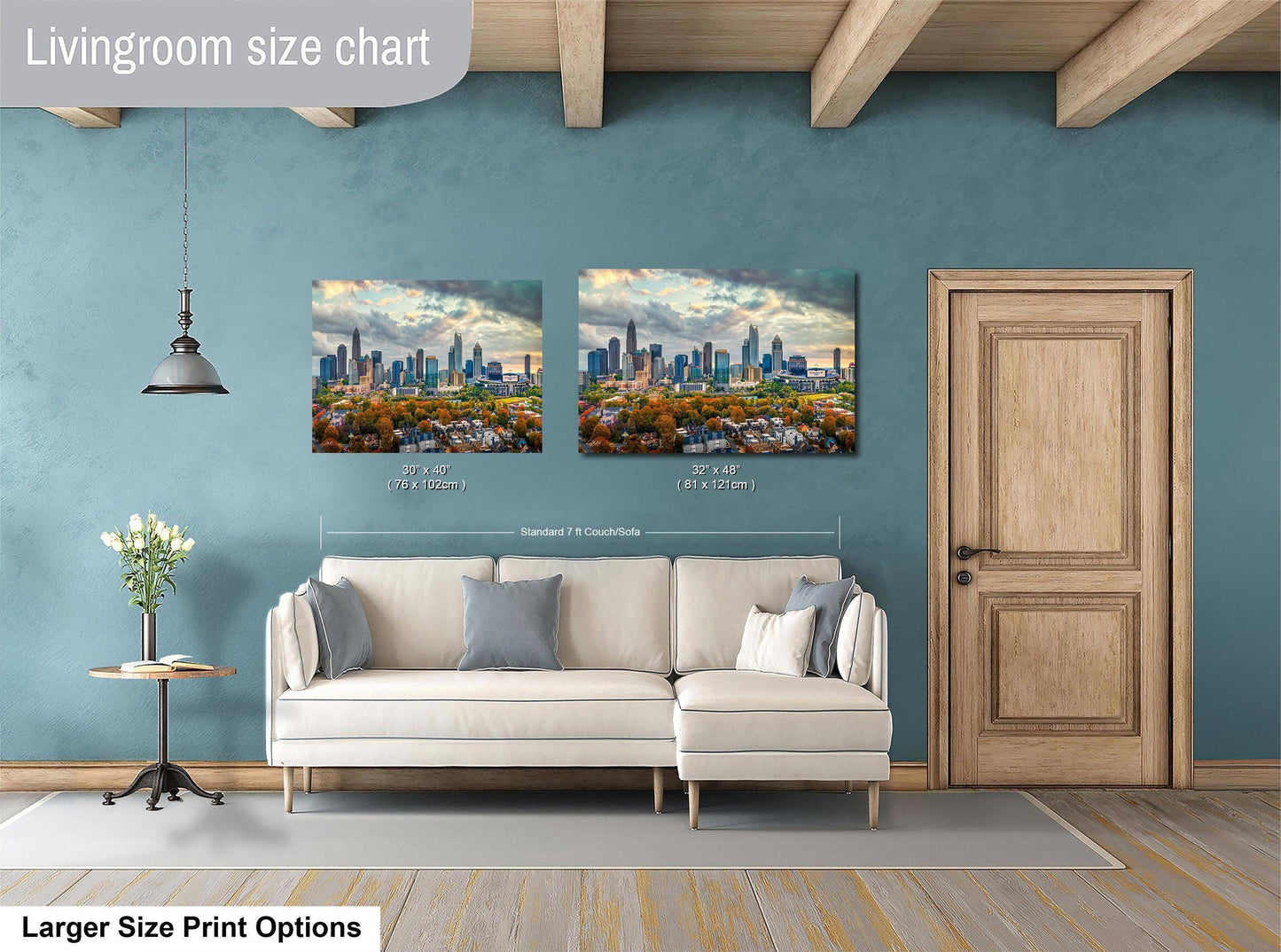 Charlotte skyline wall art, Carolina Panthers stadium print, sunset drone city photo, Charlotte NC football decor, Uptown Charlotte photograph, urban autumn skyline art, Bank of America stadium aerial, Charlotte NC sports wall art, Southern cityscape at dusk, inspirational Queen City skyline