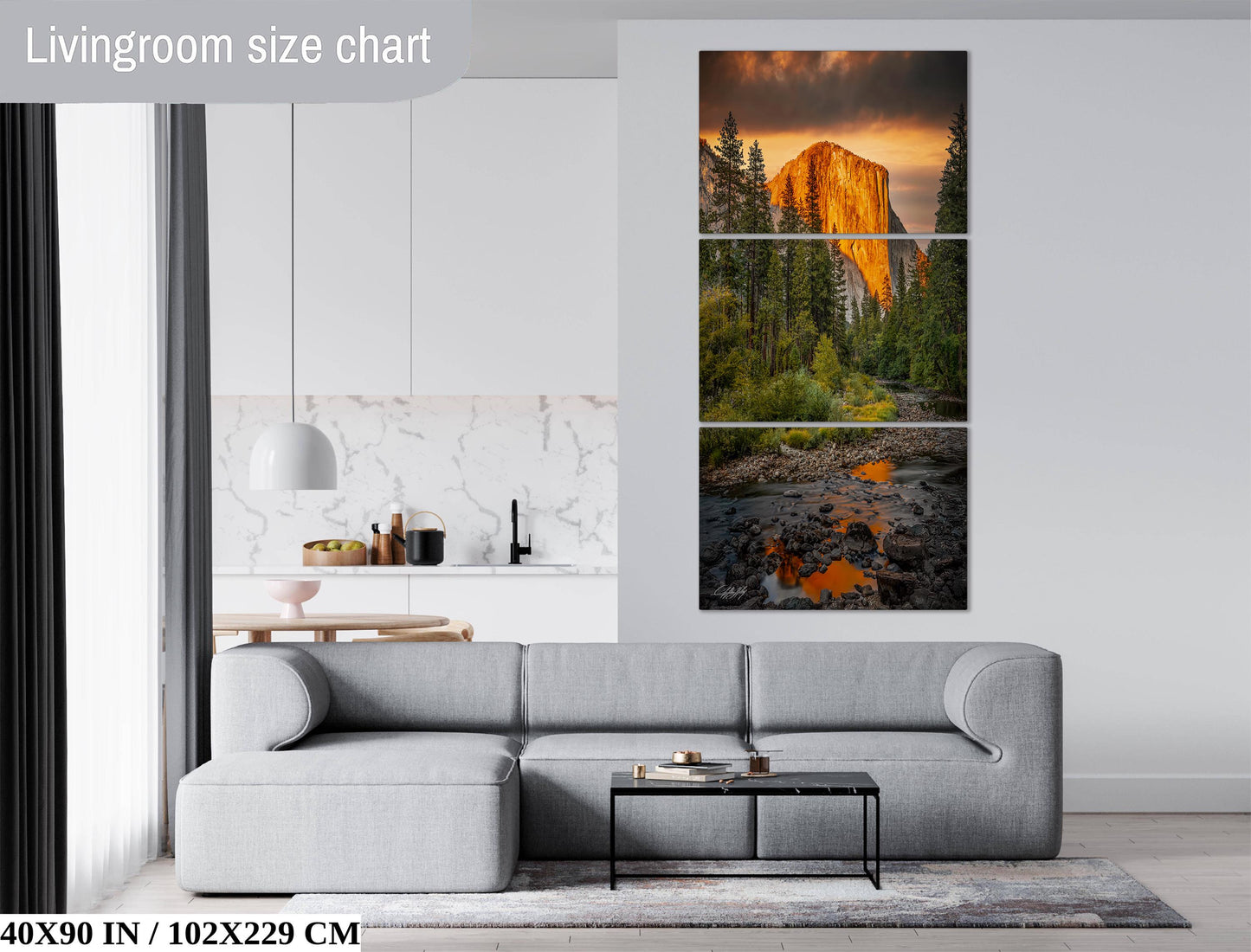 Yosemite Wall Decor – El Capitan Print on Premium Photo Paper | Scenic Landscape Art