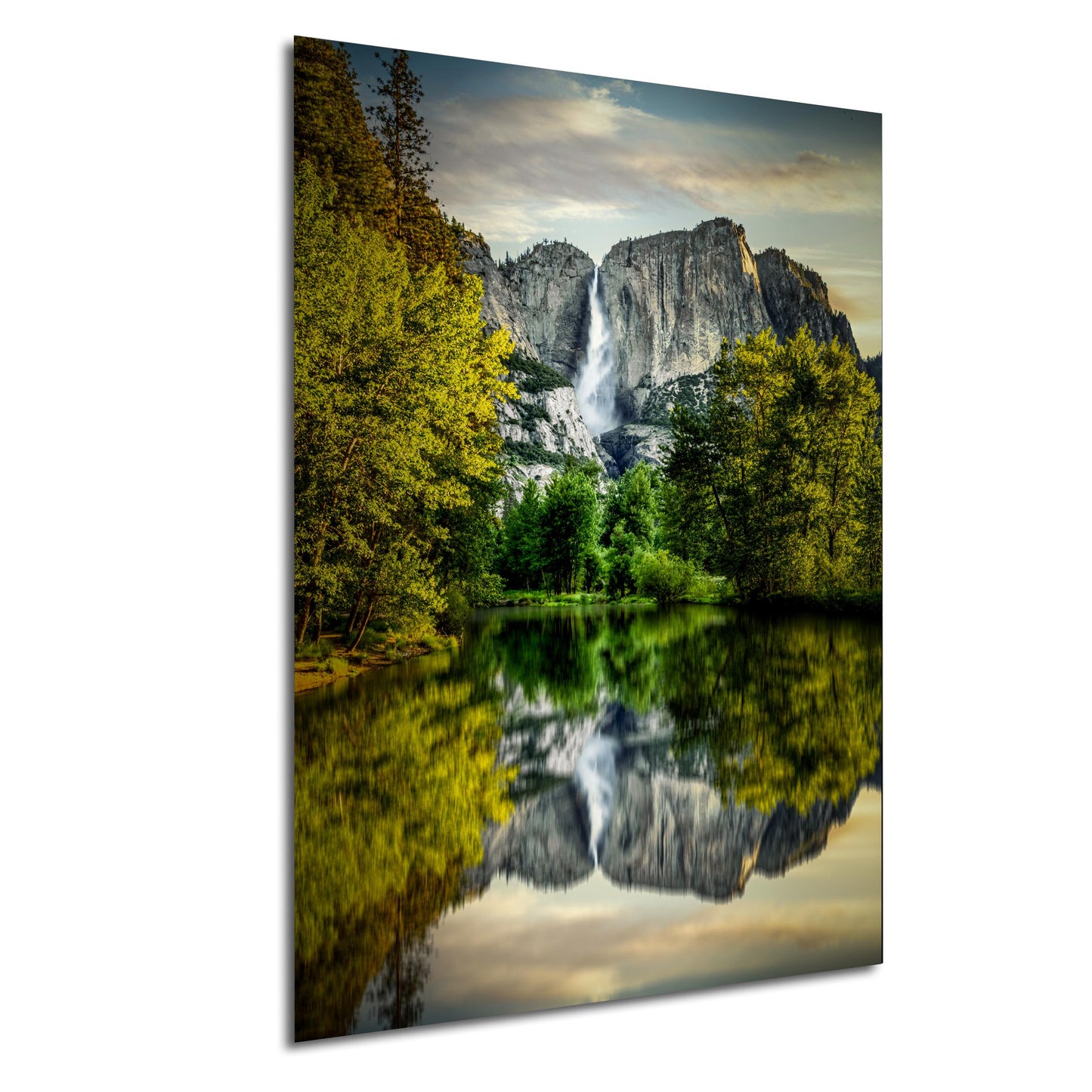 Yosemite Wall Art – Scenic Landscape Print Featuring Merced River Photo