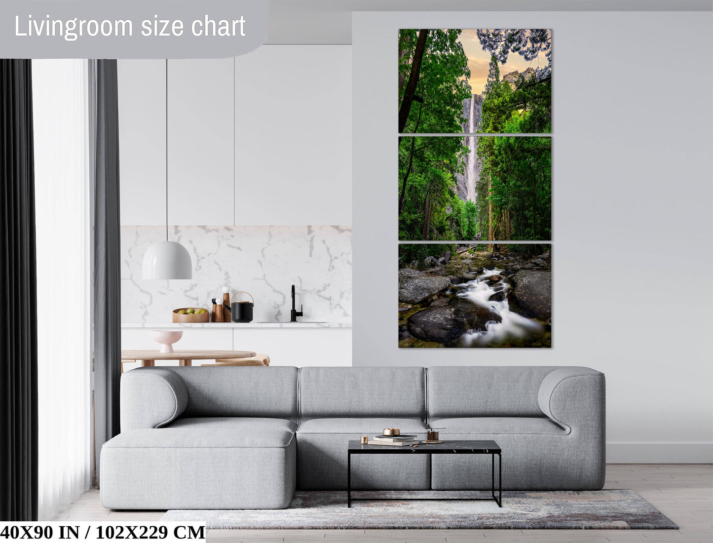 Bridal Veil Falls Art Print – Utah Waterfall Wall Art | Provo Canyon Landscape Photo