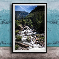 Yosemite National Park Print – Merced River Sunrise Fine Art Photography Wall Art