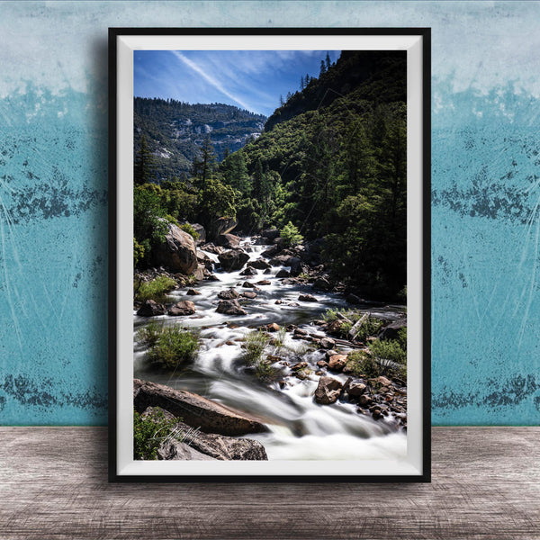 Yosemite National Park Print – Merced River Sunrise Fine Art Photography Wall Art