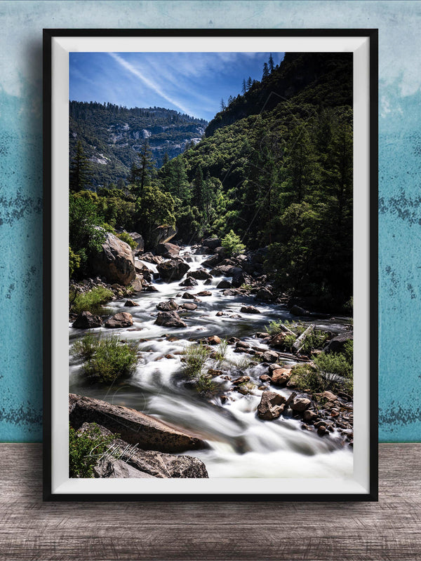 Yosemite National Park Print – Merced River Sunrise Fine Art Photography Wall Art