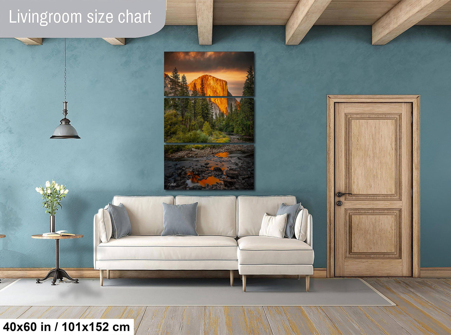 Yosemite Wall Decor – El Capitan Print on Premium Photo Paper | Scenic Landscape Art