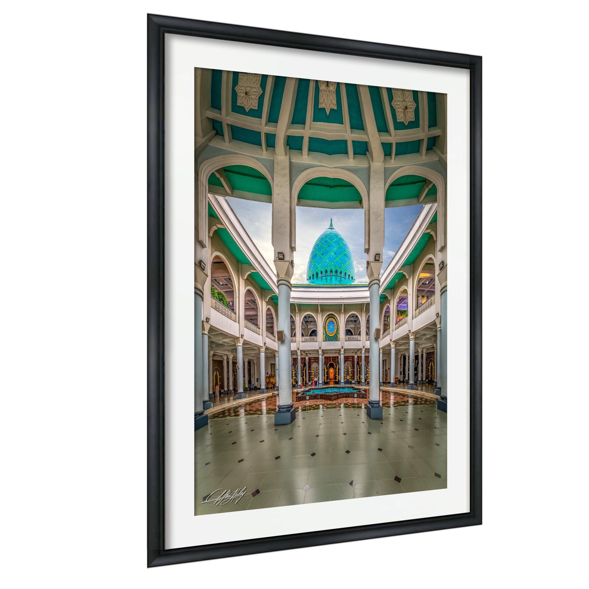 a grand, ornate building with a domed roof and intricate architectural details, including arches and columns.