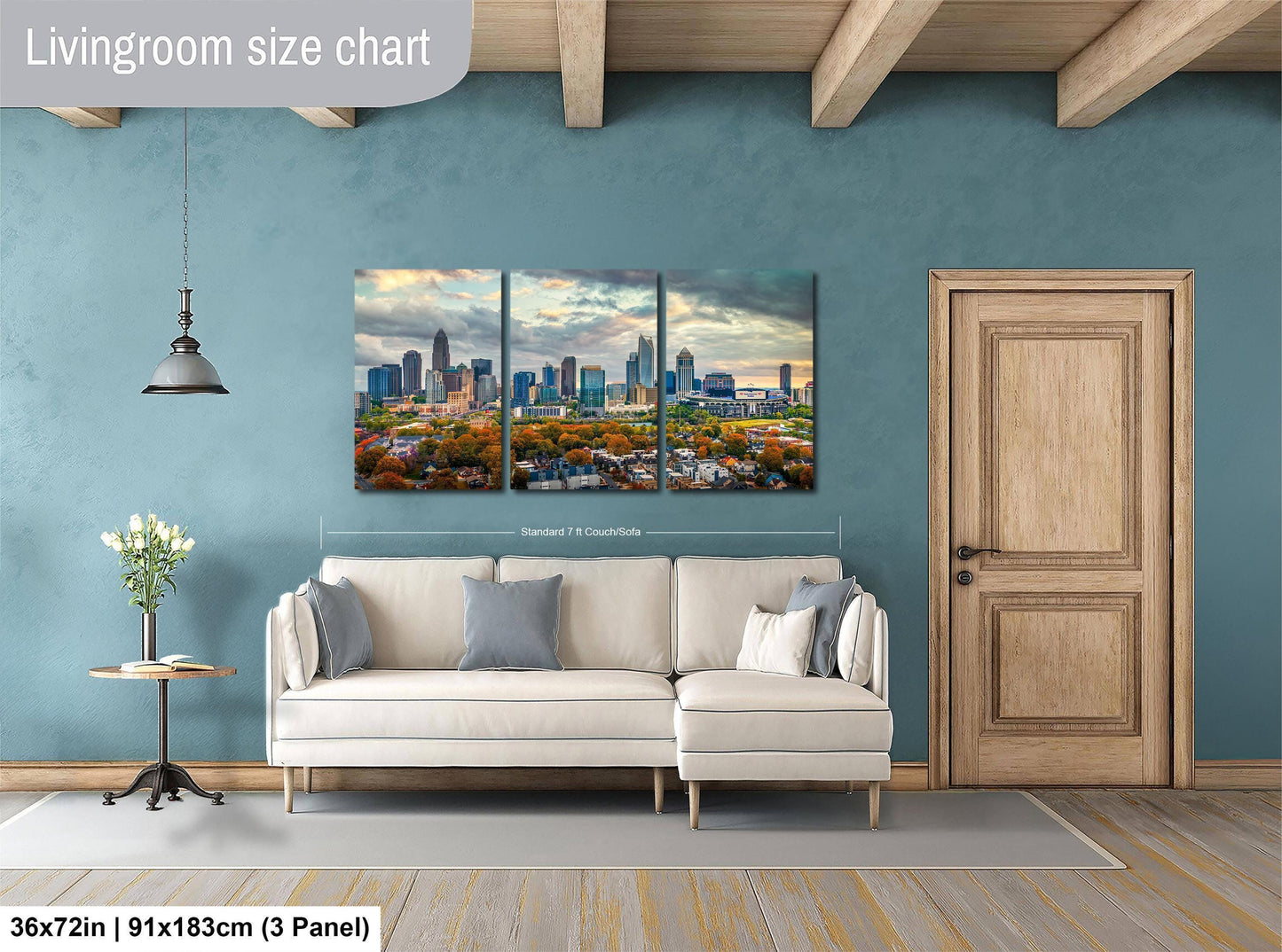 Charlotte skyline wall art, Carolina Panthers stadium print, sunset drone city photo, Charlotte NC football decor, Uptown Charlotte photograph, urban autumn skyline art, Bank of America stadium aerial, Charlotte NC sports wall art, Southern cityscape at dusk, inspirational Queen City skyline