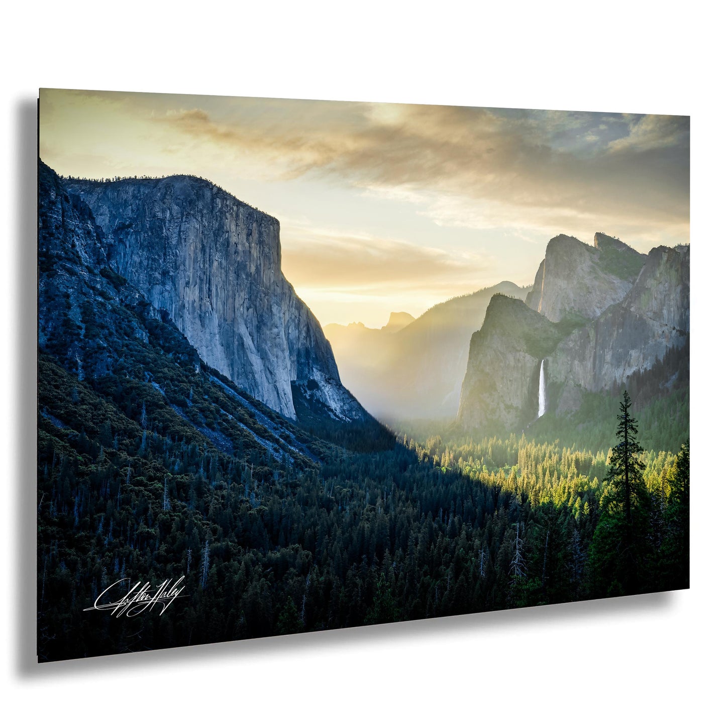 Yosemite Tunnel View Print – El Capitan Wall Art | Bridalveil Fall Poster | Sierra Nevada Photography