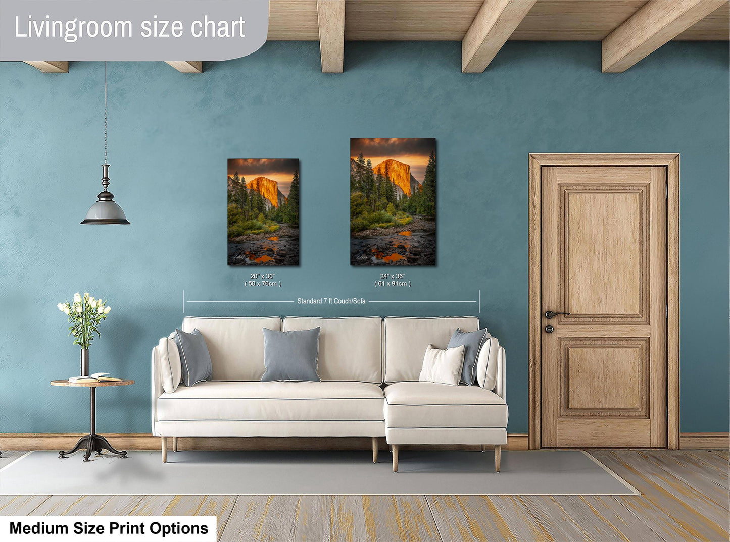 Yosemite Wall Decor – El Capitan Print on Premium Photo Paper | Scenic Landscape Art