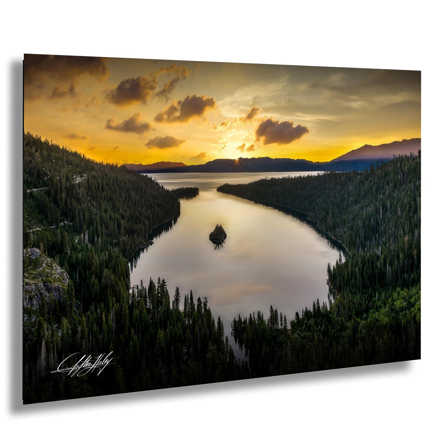 Serene Mountain Landscape | Fine Art Landscape Print - Calming Nature Wall Art