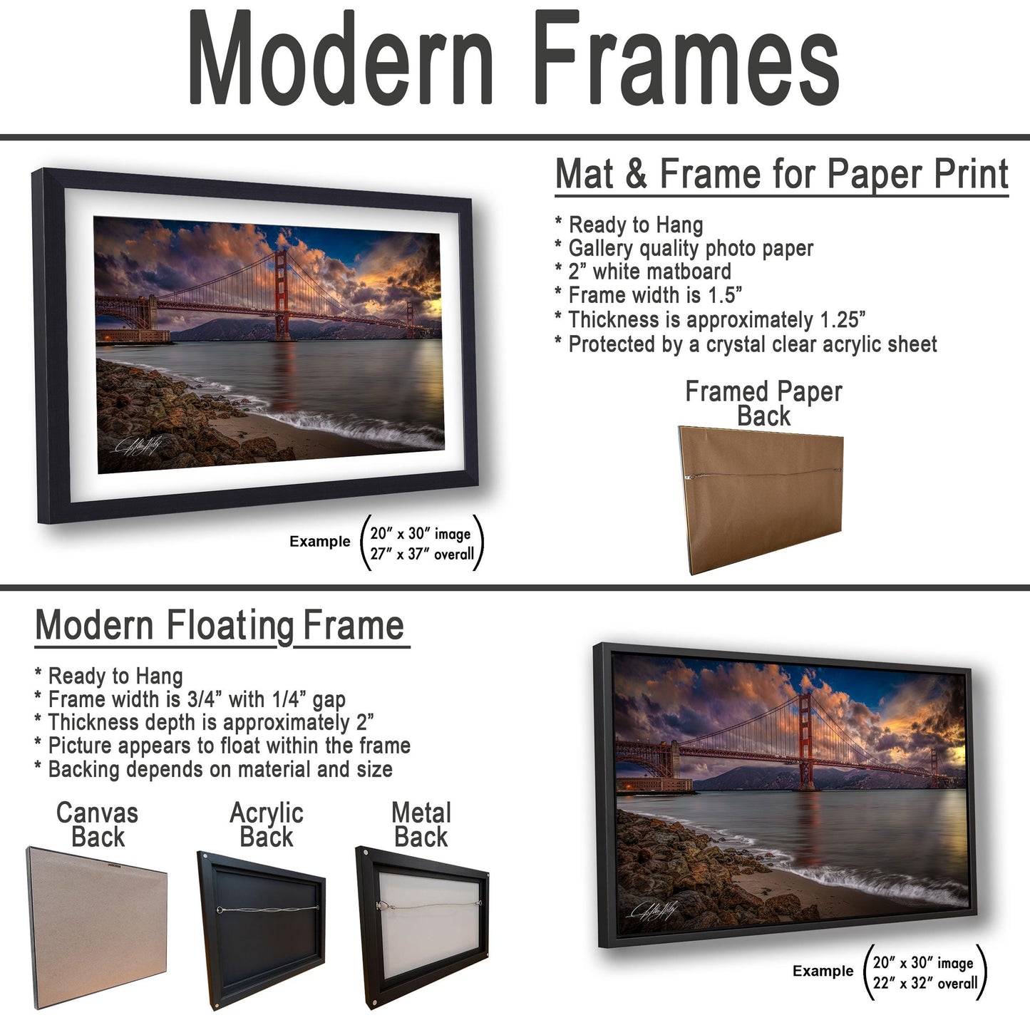 a poster with a picture of the golden gate bridge