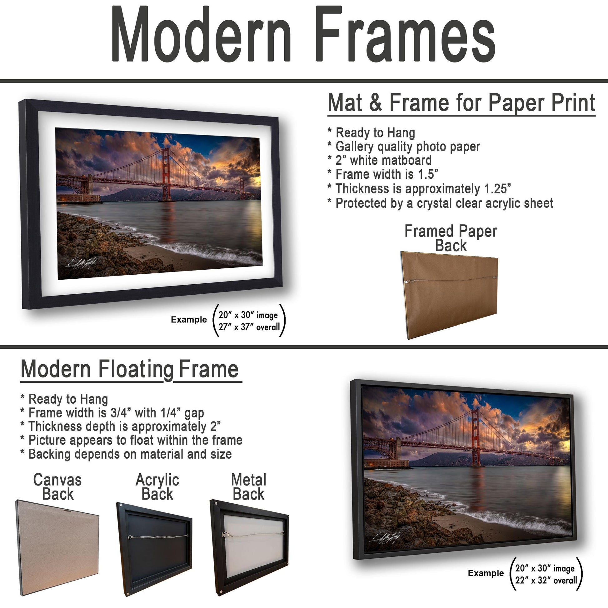 a poster with a picture of the golden gate bridge