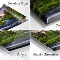 El Capitan Yosemite Print – Scenic Nature Artwork | Merced River Photo Wall Decor