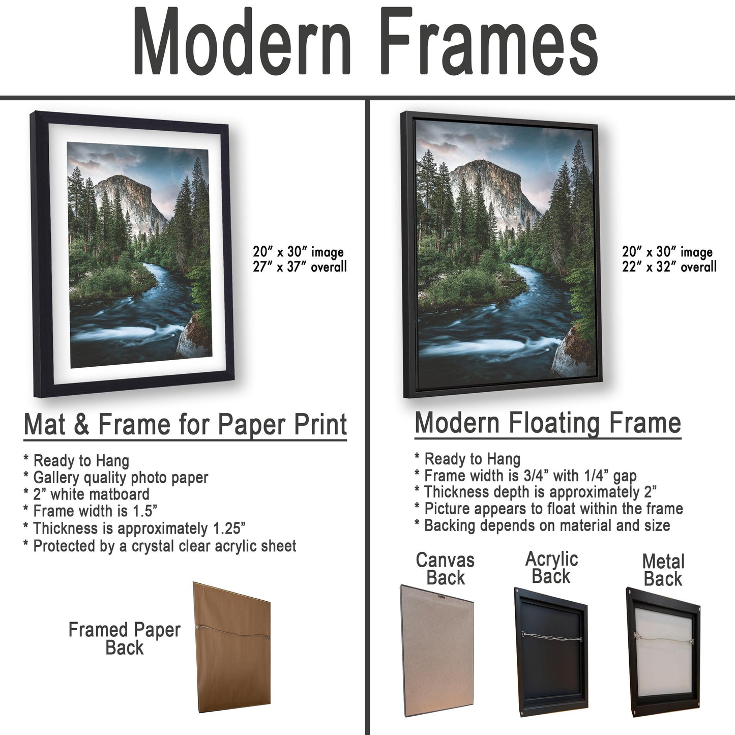 Yosemite Landscape Print – El Capitan Photo | Merced River Art & Western Wall Decor